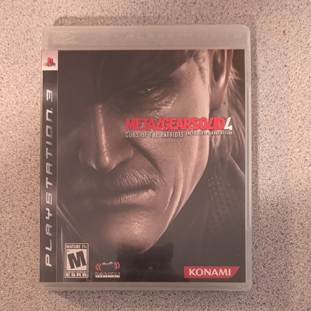 Metal Gear Solid 4: Guns of the Patriots - PlayStation 3 Game